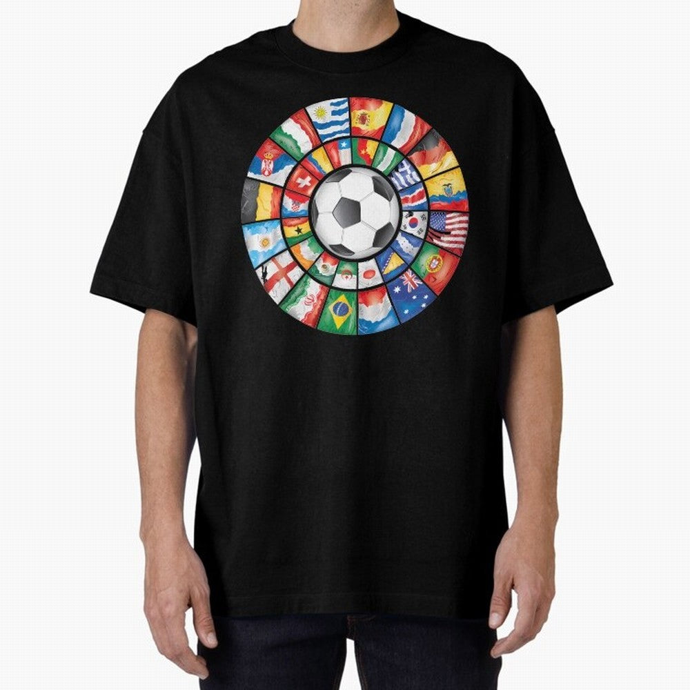 International Football Classic T-Shirt Show Your Love for FIFA World Cup 2026 for Fans of Haaland and Mbappe and Portugal, Bringing Stadium Memories, Football Loyalty, International Chants and Championship Tradition; Ideal for Football Dads,