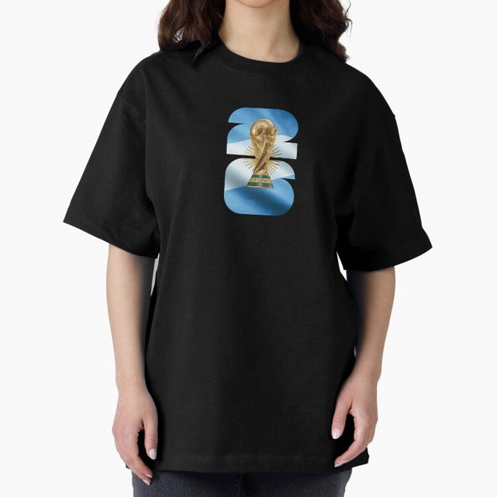 Argentina World Cup Classic T-Shirt Show Passion for the Stars of FIFA World Cup 2026 Group Stage Spirit, Featuring Argentina, Cristiano Ronaldo, Haaland and CR7, Fan Favorite Moments, National Team Passion, Big Match Drama and Soccer History;