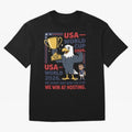 We Might Not Win the Cup We Win at Hosting V1 Classic T-Shirt Enjoy the Biggest Football Party of FIFA World Cup 2026 USA Canada Mexico Made for Mbappe, Portugal, Spain and Germany Energy, Championship Spirit, Famous Goals, Roaring Crowds and