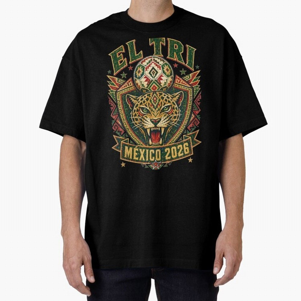 El Tri M¨¦xico 2026 World Cup Soccer T-Shirt Classic T-Shirt Bring Global Tournament Vibes to FIFA World Cup 2026 Group Stage for Fans of Neymar, Haaland and Cristiano Ronaldo and Spain, Bringing Global Supporter Spirit, Legendary Goals, National