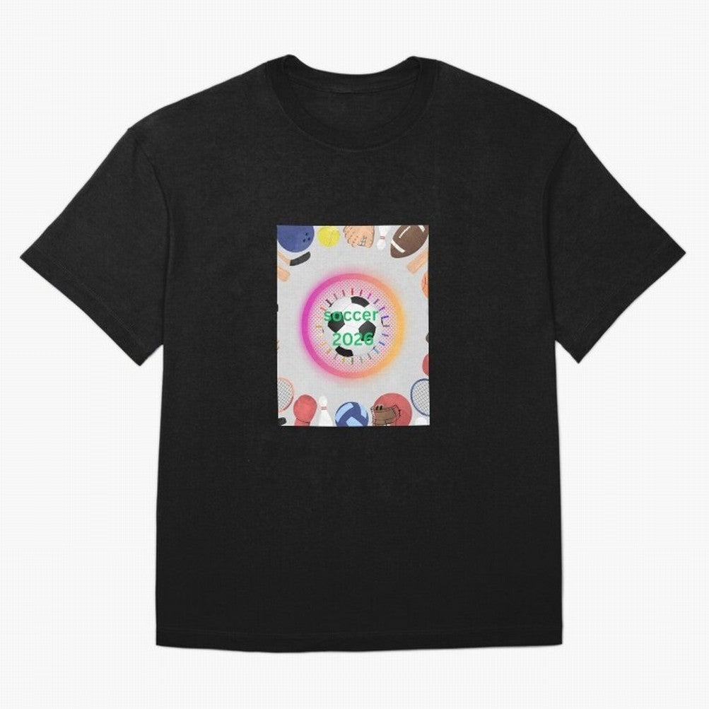 SOCCER GAME OF NATIONS Classic T-Shirt Feel the Roar of Match Day Hype around FIFA World Cup 2026, Messi, CR7 and Mbappe, Spain, Worldwide Fan Energy, Dramatic Goals, Stadium Lights and Championship Celebrations; Perfect for Supporters Who Want