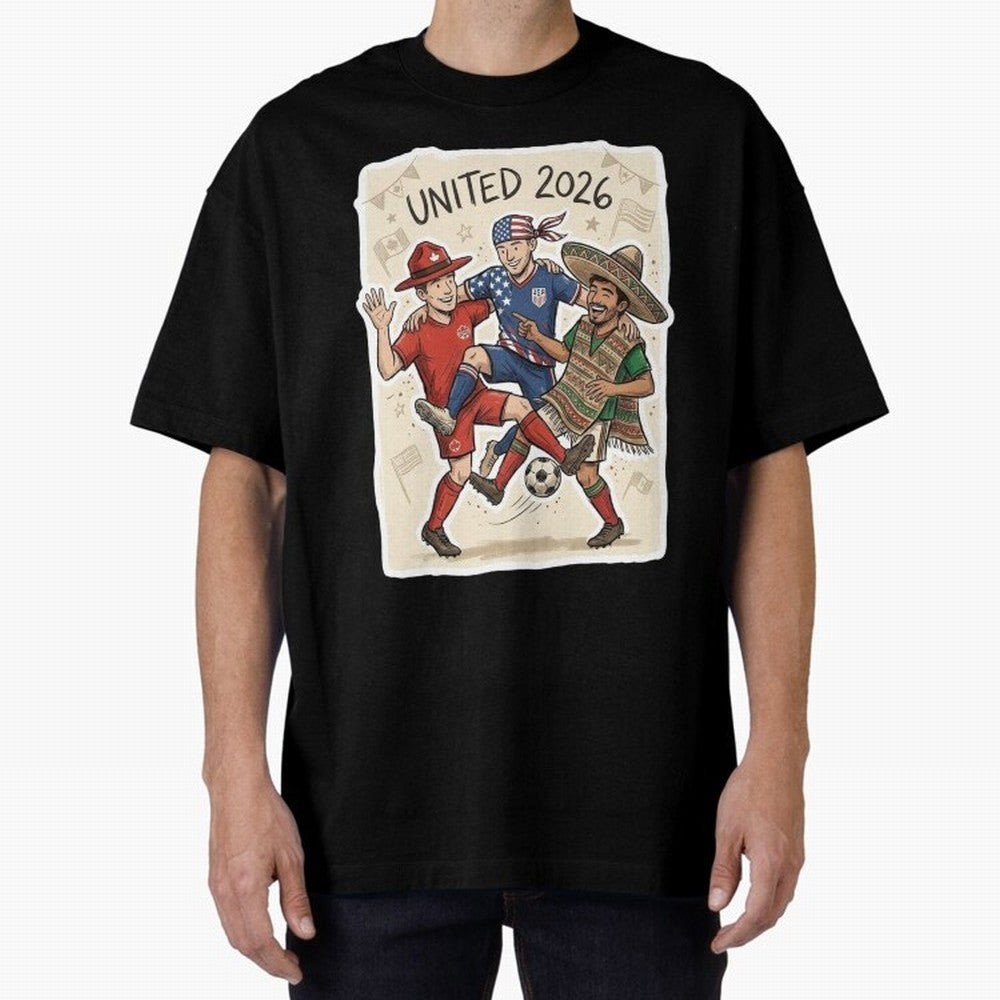 USA Canada Mexico Football Fans Classic T-Shirt Bring Supporter Culture to FIFA World Cup 2026 Spirit, Inspired by England, Messi, Neymar and Mbappe, Supporter Pride, Iconic Celebrations, Legendary Names and Global Match Day Energy; Perfect for