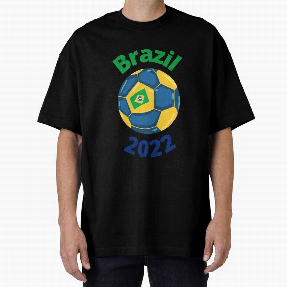 Brazil 2022 Classic T-Shirt Bring Retro Soccer Energy to FIFA World Cup 2026 Group Stage Spirit, Capturing England, Neymar, Classic Soccer Heritage, Championship Pressure, Fan Loyalty and International Pride; Great for Watch Parties, Sports Bars,