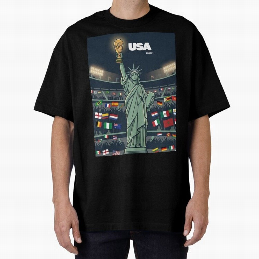 World Cup USA 2026 Classic T-Shirt Show Your Tournament Heart for Match Day Hype around FIFA World Cup 2026, Mbappe and Neymar, Portugal, Spain and Germany, Tournament Hype, Historic Matchups, Family Viewing Parties and Global Sports Pride; Ideal