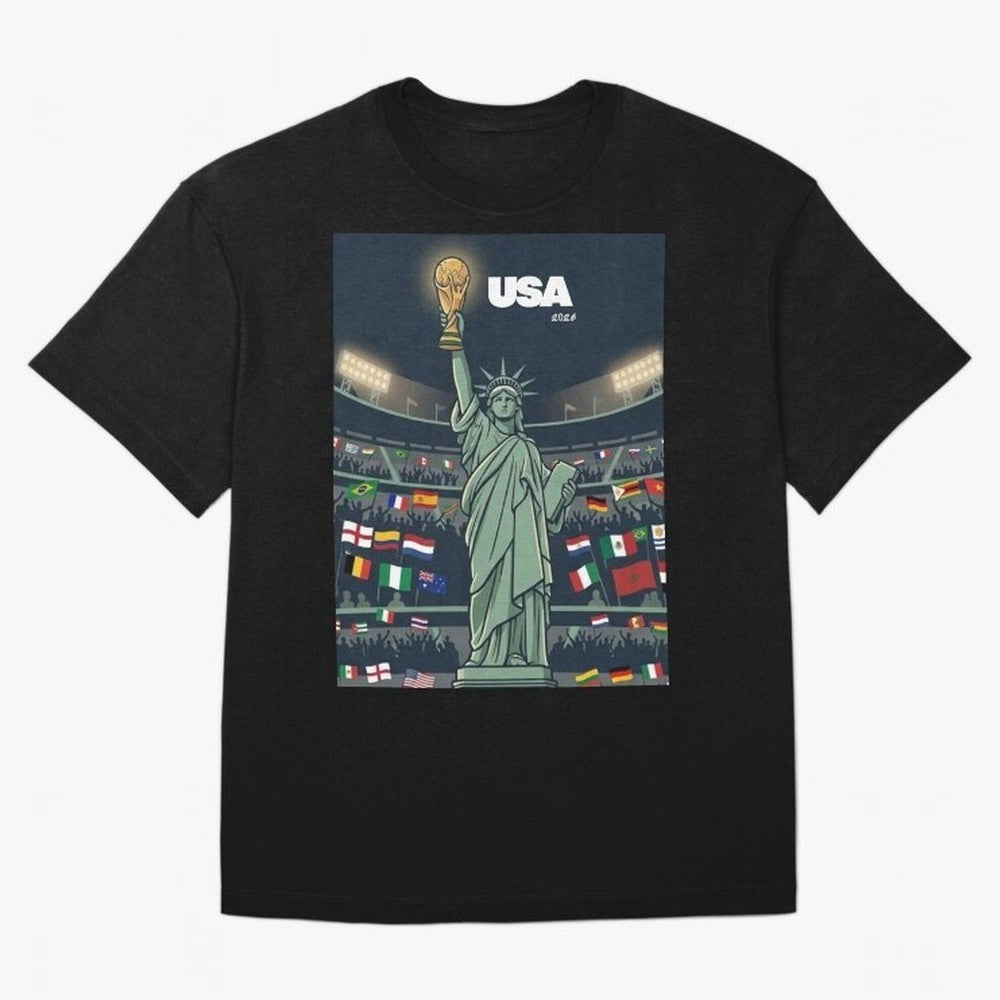 World Cup USA 2026 Classic T-Shirt Show Your Tournament Heart for Match Day Hype around FIFA World Cup 2026, Mbappe and Neymar, Portugal, Spain and Germany, Tournament Hype, Historic Matchups, Family Viewing Parties and Global Sports Pride; Ideal