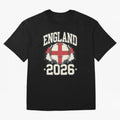 England 2026 World Cup for Football Fans and Teams Classic T-Shirt Show Fan Pride Across the FIFA World Cup 2026 Journey through Cristiano Ronaldo, Haaland and CR7 Highlights, Portugal, Spain and Germany Pride, Tournament Hype, Historic Matchups,