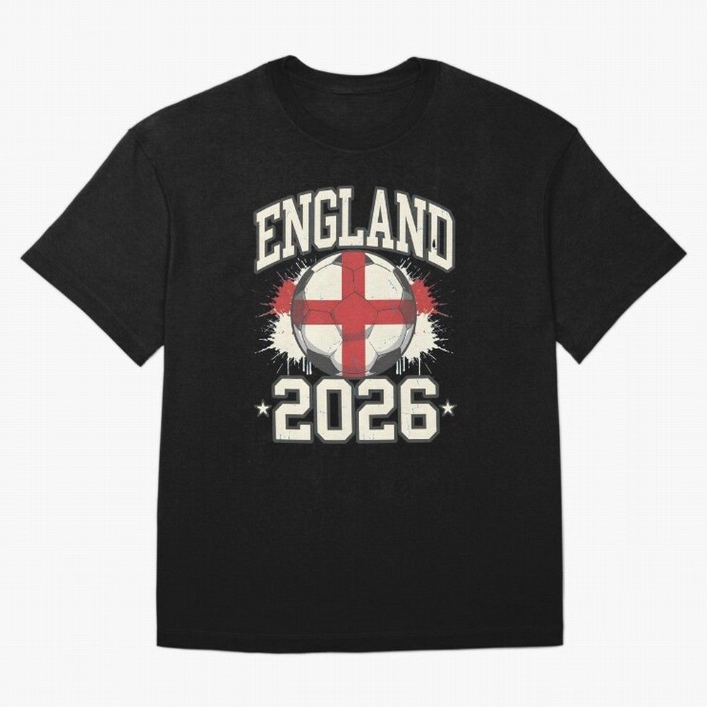 England 2026 World Cup for Football Fans and Teams Classic T-Shirt Show Fan Pride Across the FIFA World Cup 2026 Journey through Cristiano Ronaldo, Haaland and CR7 Highlights, Portugal, Spain and Germany Pride, Tournament Hype, Historic Matchups,