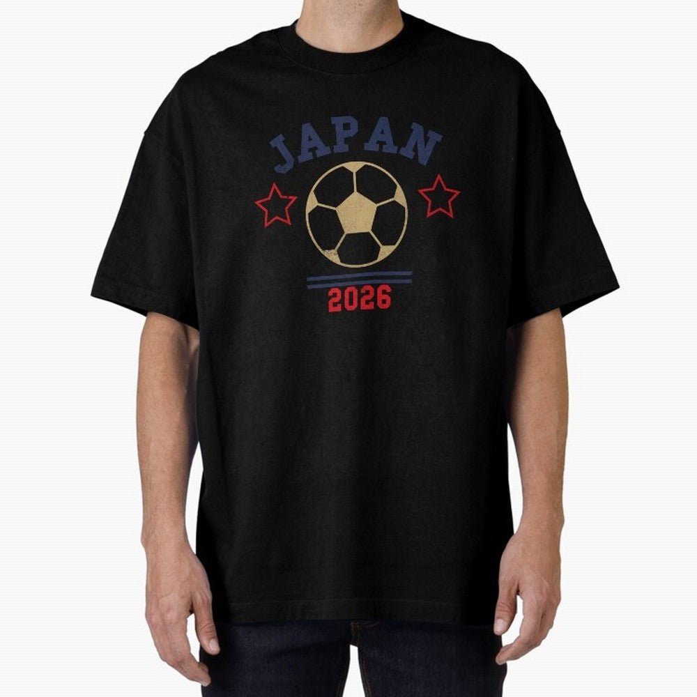 Japan 2026 ¡ª Vintage Soccer Tee Classic T-Shirt Build FIFA World Cup 2026 Group Stage Connected to CR7 and Messi, Brazil, Portugal and Argentina Energy, Worldwide Fan Energy, Dramatic Goals, Stadium Lights and Championship Celebrations; Ideal for