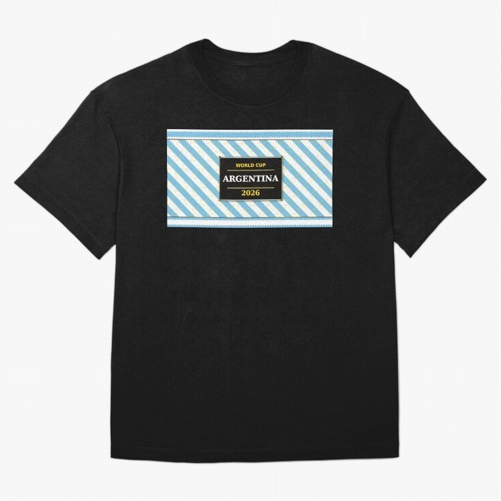 Argentina Football Fan 2026 ¡ª Defending Champions Soccer Fan Gift Classic T-Shirt Honor the Beautiful Game during Global Football Passion for FIFA World Cup 2026 Group Stage, Highlighting CR7 and Messi, Brazil, Champion Mindset, Group Stage Buzz,