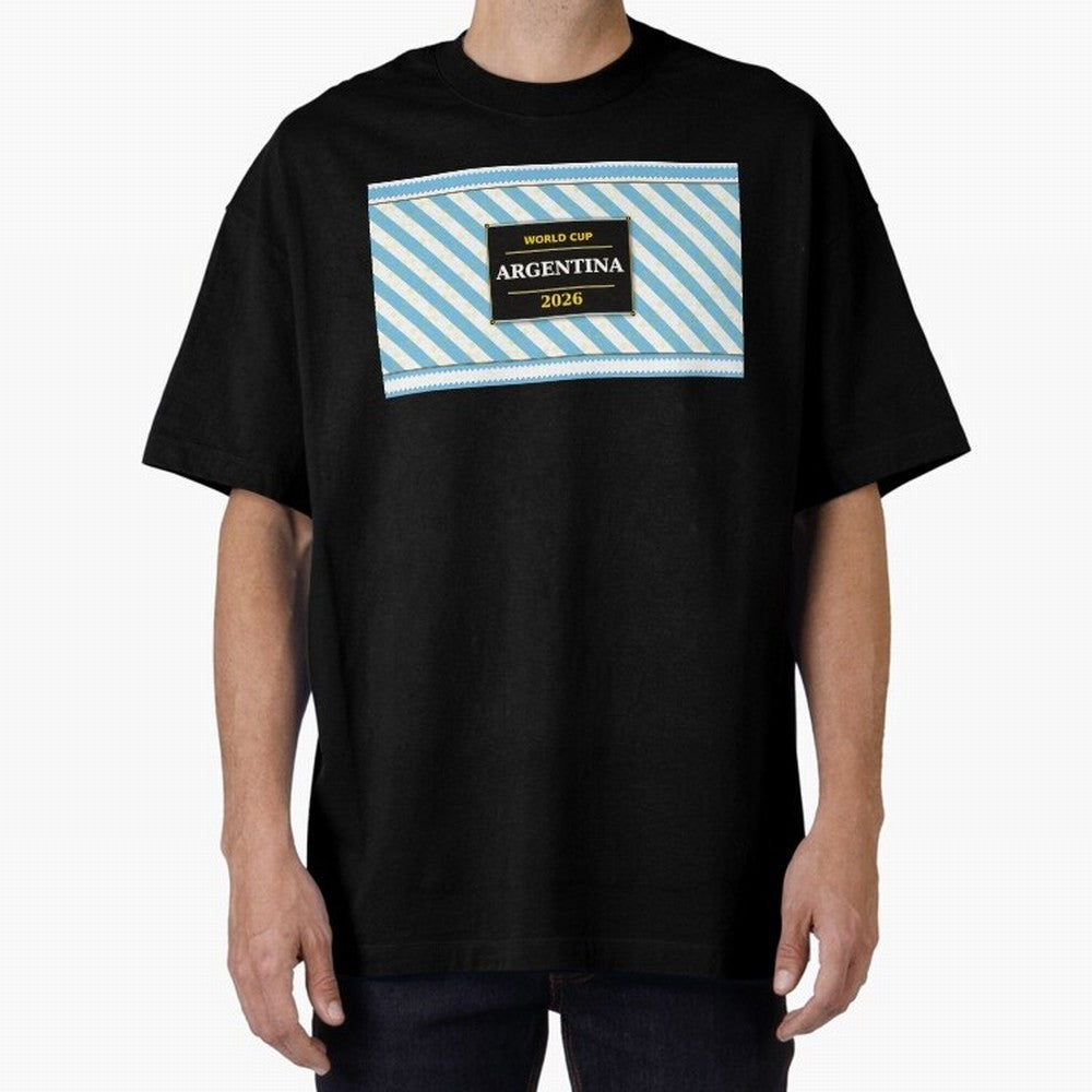 Argentina Football Fan 2026 ¡ª Defending Champions Soccer Fan Gift Classic T-Shirt Honor the Beautiful Game during Global Football Passion for FIFA World Cup 2026 Group Stage, Highlighting CR7 and Messi, Brazil, Champion Mindset, Group Stage Buzz,