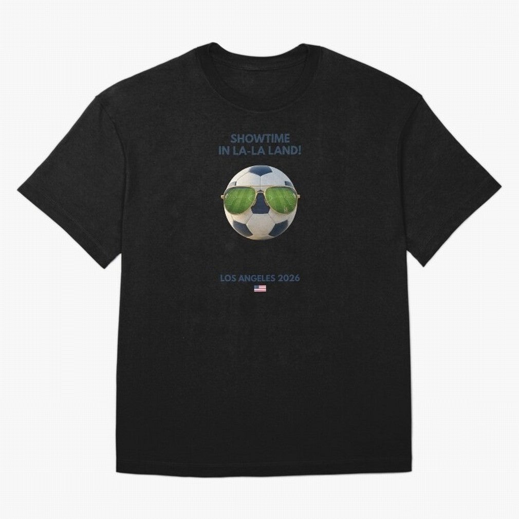 WC26 Hosting City: Los Angeles | Fun and Smart Soccer Fan Gear Classic T-Shirt Honor Football Greatness during Match Day Hype around FIFA World Cup 2026, CR7 and Messi, Portugal, Vintage Soccer Flavor, Modern Football Stars, National Flags and