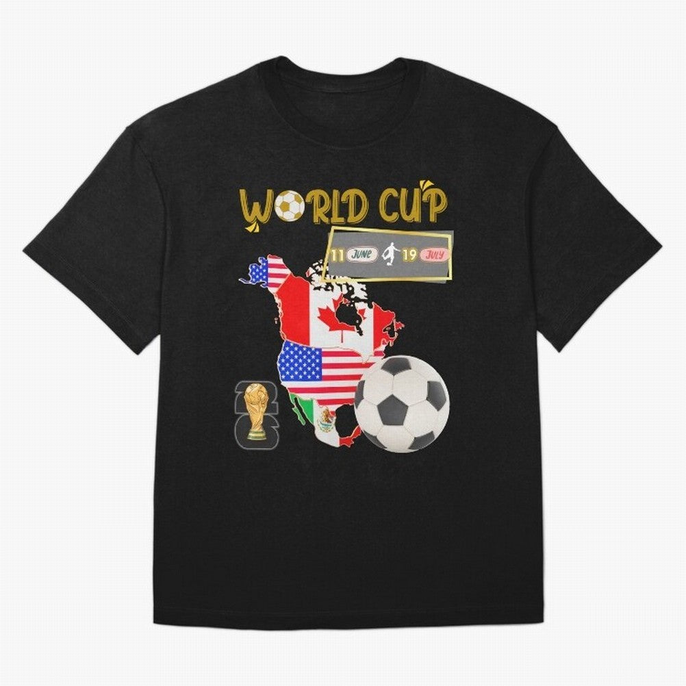 World Cup 2026 North America USA Canada Mexico Soccer Fan Classic T-Shirt Discover Match Day Hype around FIFA World Cup 2026 USA Canada Mexico, Messi, CR7 and Mbappe, Argentina and Brazil, Game Day Rituals, Football Legends, Country Pride and the