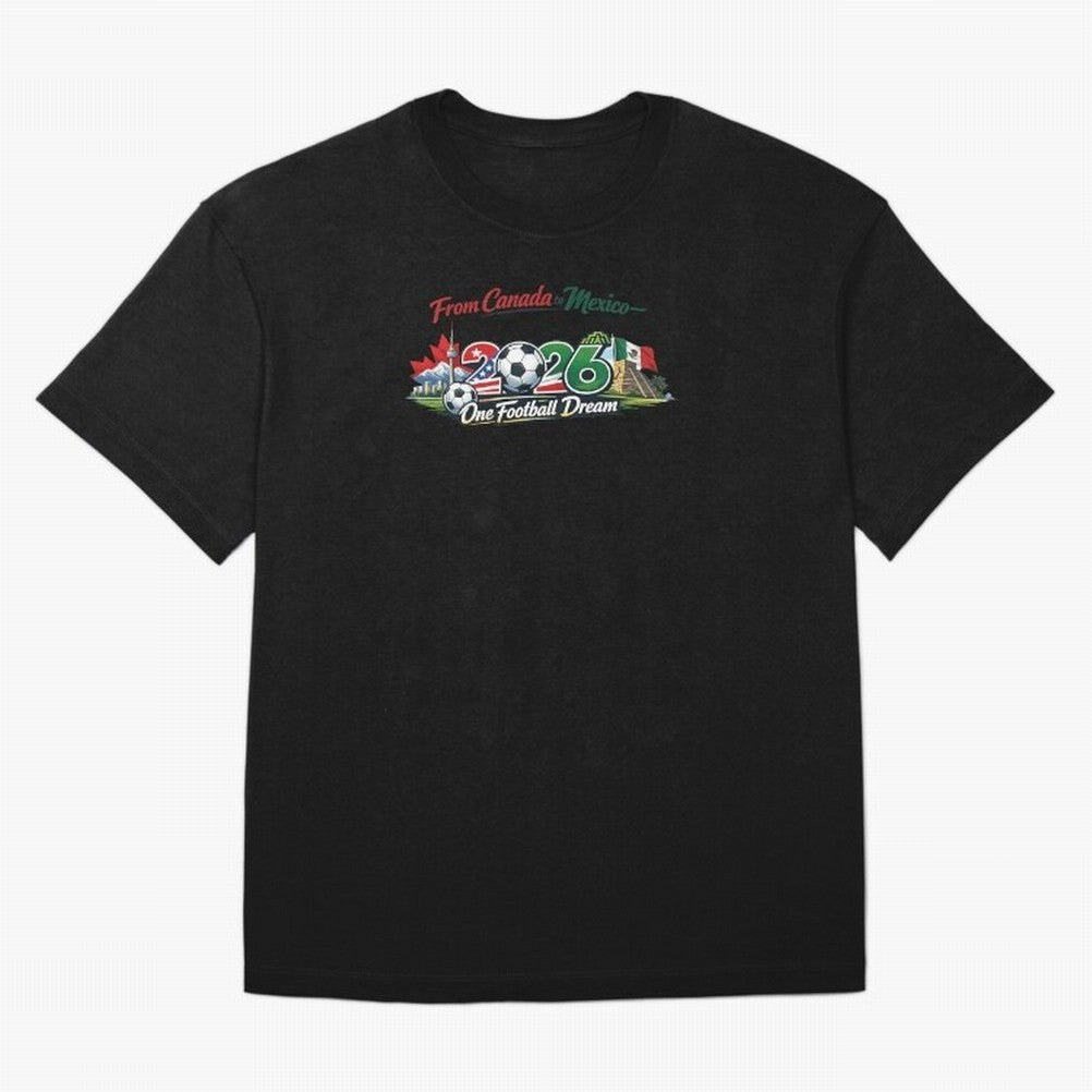 2026 Football Fan Design - North America - Three Nations One Dream Classic T-Shirt Upgrade the FIFA World Cup 2026 Journey through Neymar Highlights, Netherlands Pride, Stadium Memories, Football Loyalty, International Chants and Championship