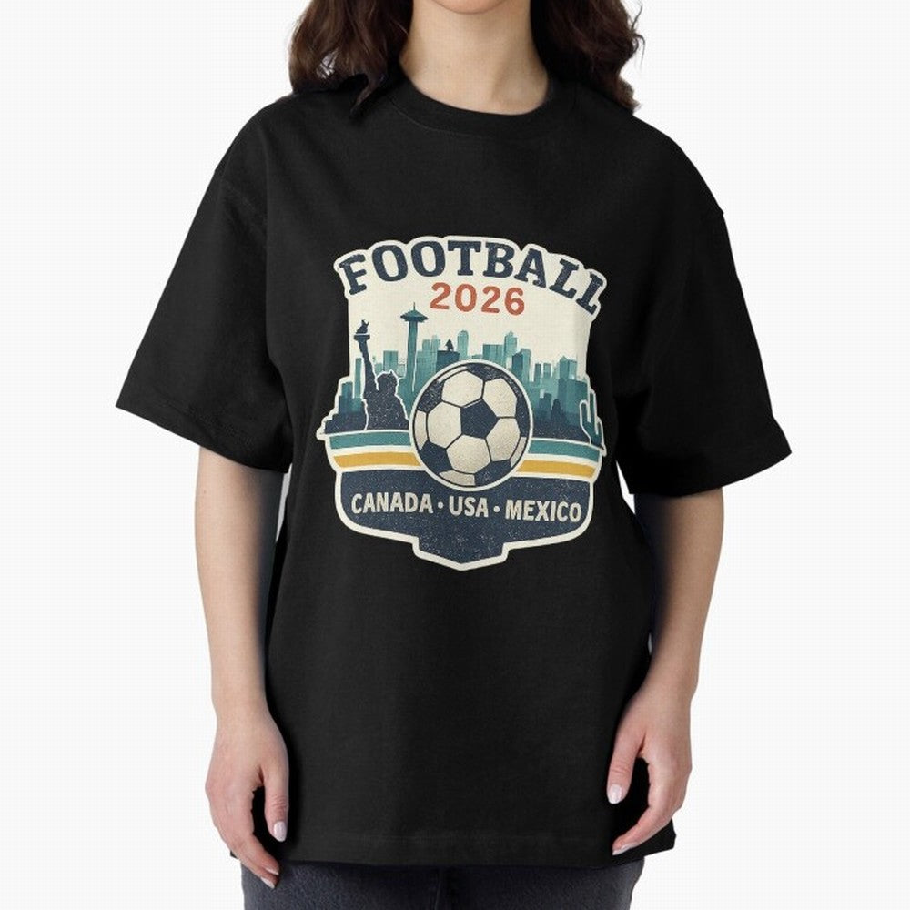 Football 2026 ¨C One World One Goal Classic T-Shirt Represent Fans Who Live for FIFA World Cup 2026 Group Stage Spirit, with Portugal, Spain and Germany, Neymar, Stadium Chants, National Pride, Trophy Dreams and Unforgettable Football Memories;