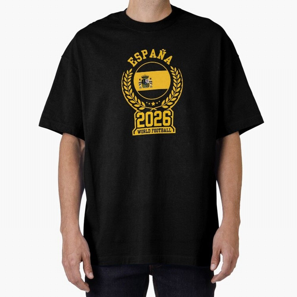 Spain World Football 2026 T-Shirt_87604013 Classic T-Shirt Show Support during the FIFA World Cup 2026 Journey through Haaland and Mbappe Highlights, France Pride, Champion Mindset, Group Stage Buzz, Knockout Tension and Passionate Fan Culture;