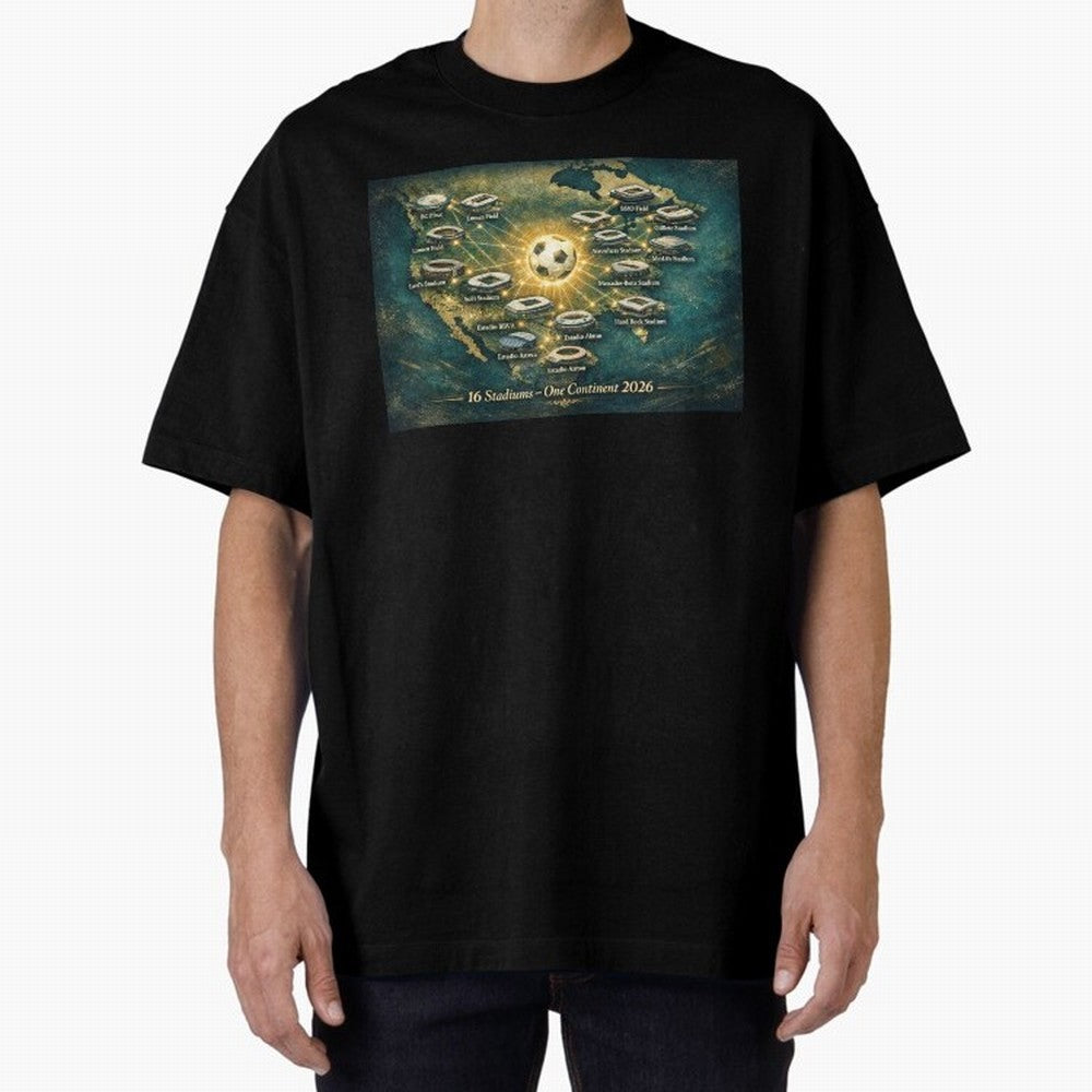 2026 Stadiums Across North America World Cup Classic T-Shirt Bring Bold Fan Energy to Global Football Passion for FIFA World Cup 2026, Built around Mbappe and Neymar, Spain, Football Passion, Legendary Performances, Festival Vibes and Supporter
