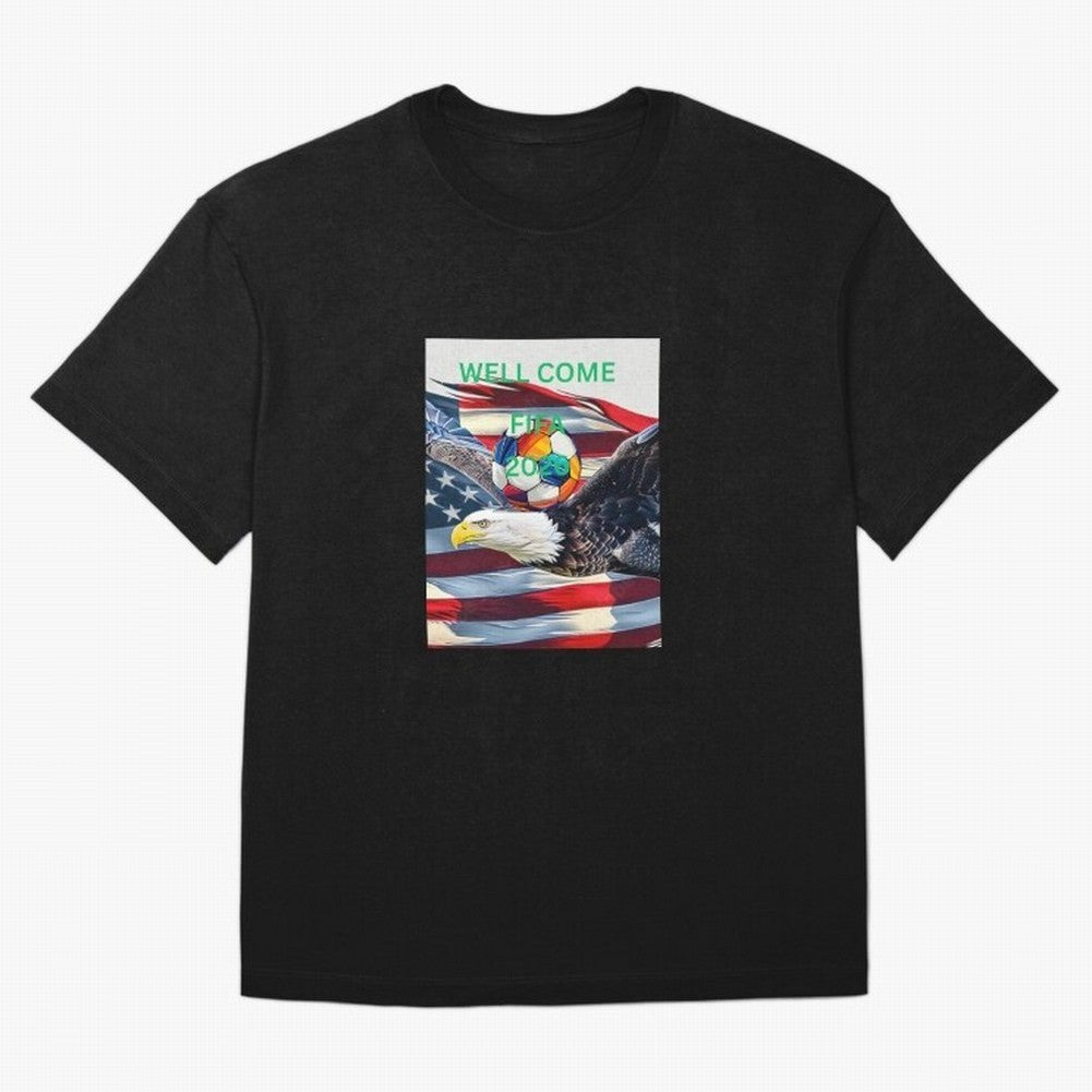 WORLD CUP FOOTBALL 2026 Classic T-Shirt Wear the Spirit of Match Day Hype around FIFA World Cup 2026 USA Canada Mexico, Messi, Neymar and Mbappe, France and Portugal, Goal Celebration Energy, Supporter Heritage, Football Icons and Worldwide