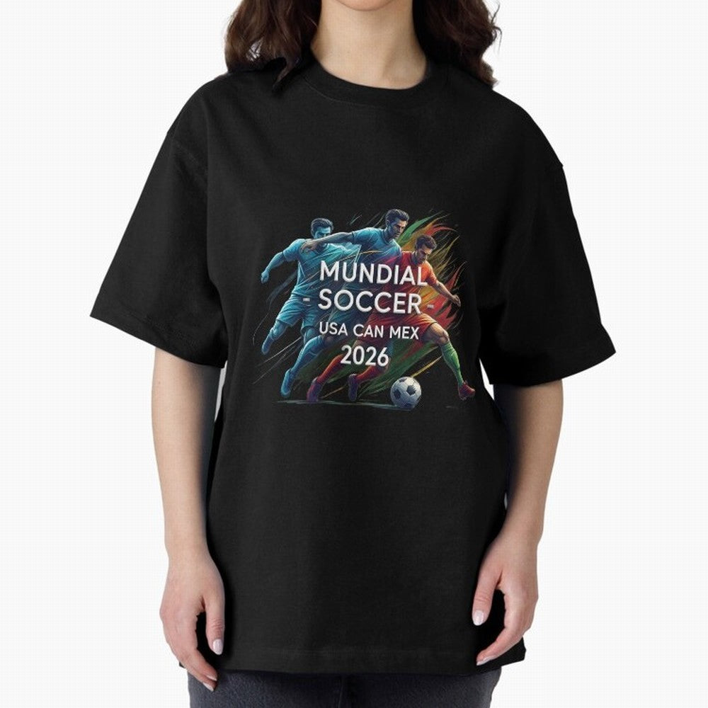 Mundial Soccer 2026 Classic T-Shirt Wear the Spirit of FIFA World Cup 2026 USA Canada Mexico Spirit, Inspired by England, France and Netherlands, CR7, Match Day Excitement, Supporter Culture, Golden Goals and Global Football Passion; Created for