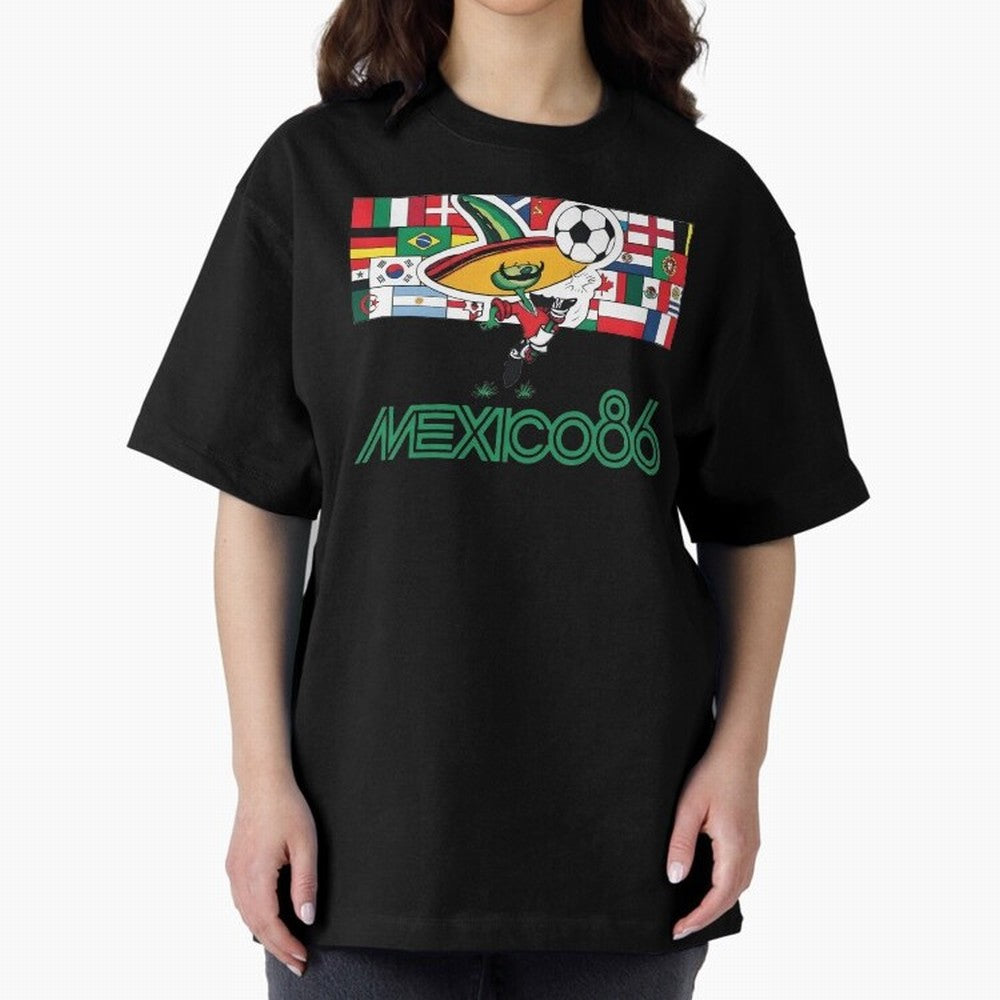 Pique Mexico 86 World Cup Soccer Mascot Classic T-Shirt Stand Proud for FIFA World Cup 2026 USA Canada Mexico for Fans of Neymar, Haaland and Cristiano Ronaldo and Germany, Bringing Game Day Rituals, Football Legends, Country Pride and the Road to