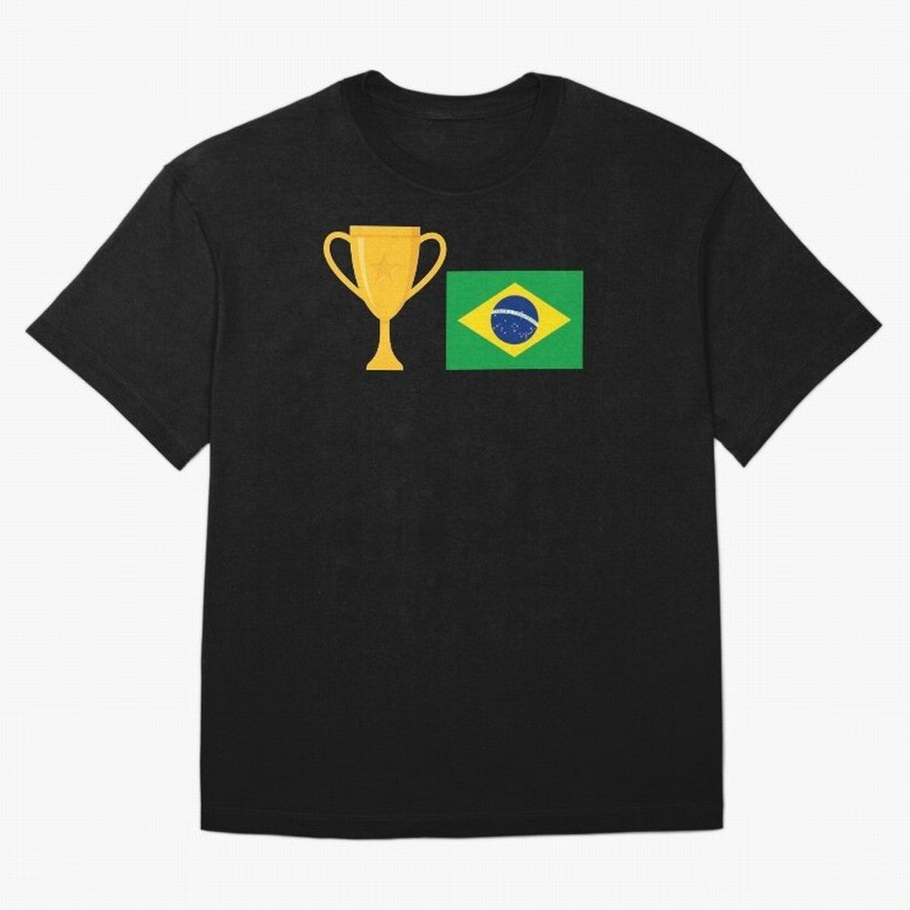 Brazil Soccer Team Fan Football Brazilian Flag 2022 T-Shirt - Brazil T shirt Soccer - Brazil Flag Vintage - Brazilian Classic T-Shirt Celebrate Football Heritage in FIFA World Cup 2026 Group Stage Spirit, Filled with Brazil, Haaland and Mbappe,