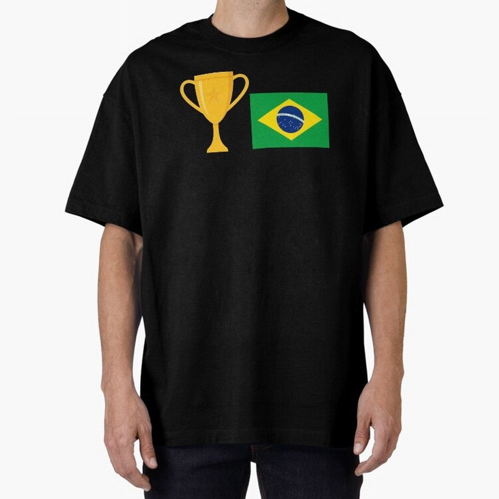 Brazil Soccer Team Fan Football Brazilian Flag 2022 T-Shirt - Brazil T shirt Soccer - Brazil Flag Vintage - Brazilian Classic T-Shirt Celebrate Football Heritage in FIFA World Cup 2026 Group Stage Spirit, Filled with Brazil, Haaland and Mbappe,