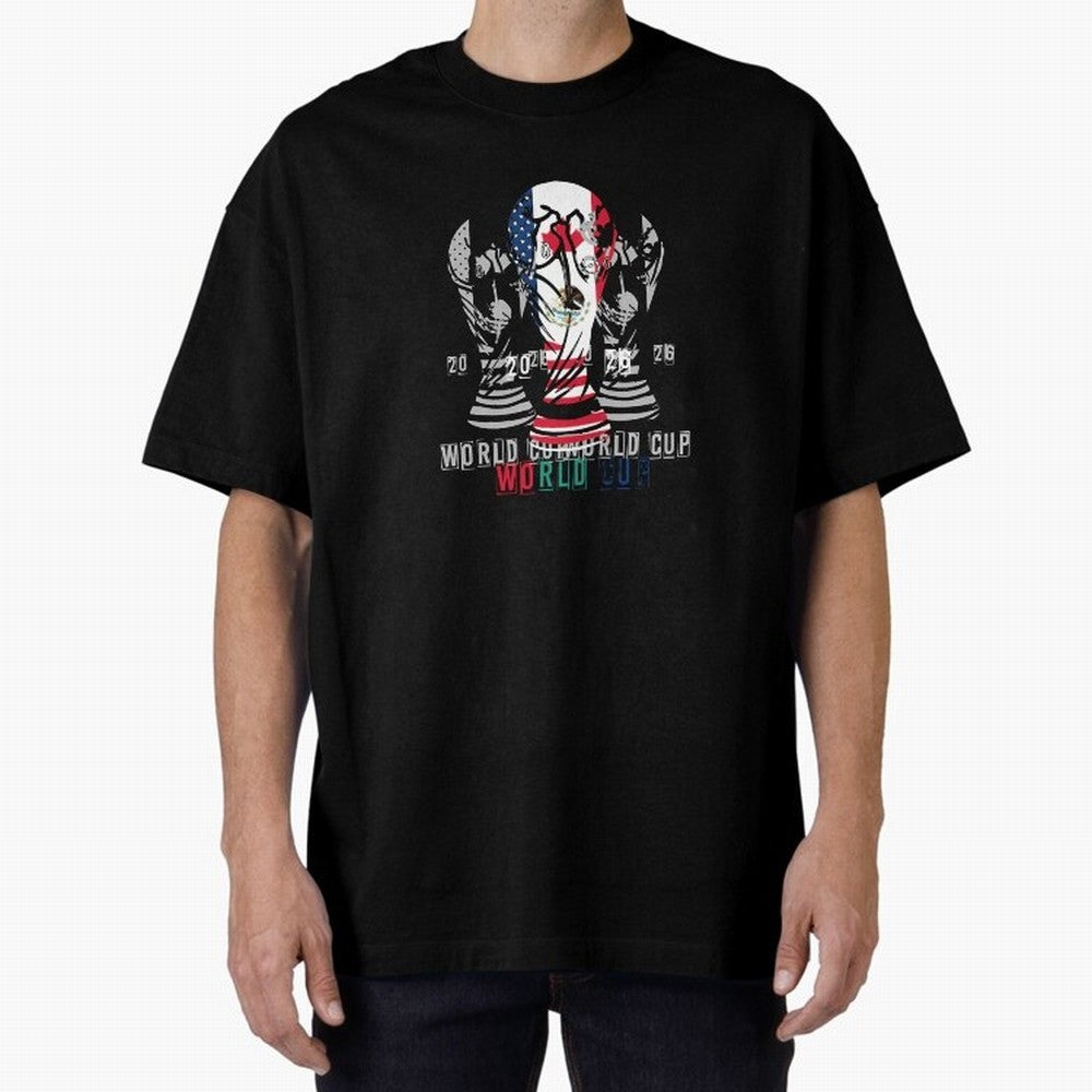 Fifa world cup 2026 USA - Mexico - canada T-Shirt_84601424 Classic T-Shirt Show Your Love for Global Football Passion for FIFA World Cup 2026 USA Canada Mexico, Capturing CR7 and Messi, England and Germany, Vintage Soccer Flavor, Modern Football