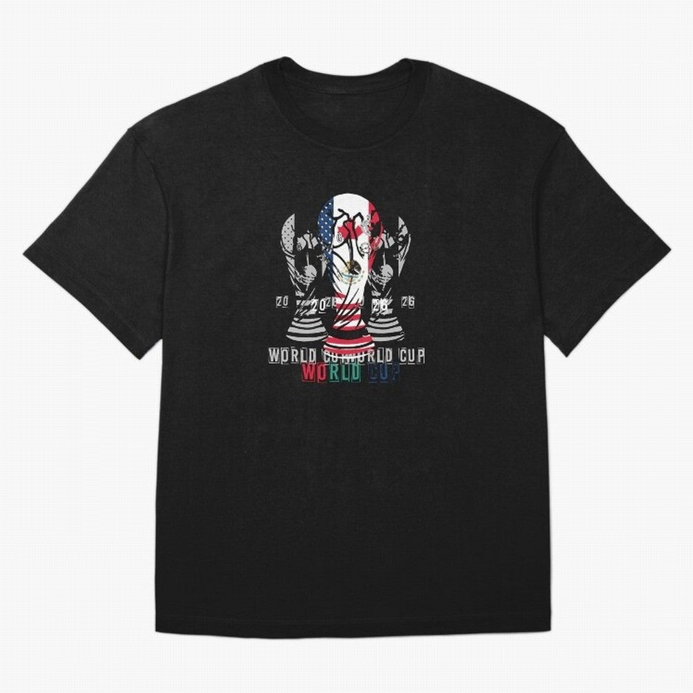Fifa world cup 2026 USA - Mexico - canada T-Shirt_84601424 Classic T-Shirt Show Your Love for Global Football Passion for FIFA World Cup 2026 USA Canada Mexico, Capturing CR7 and Messi, England and Germany, Vintage Soccer Flavor, Modern Football