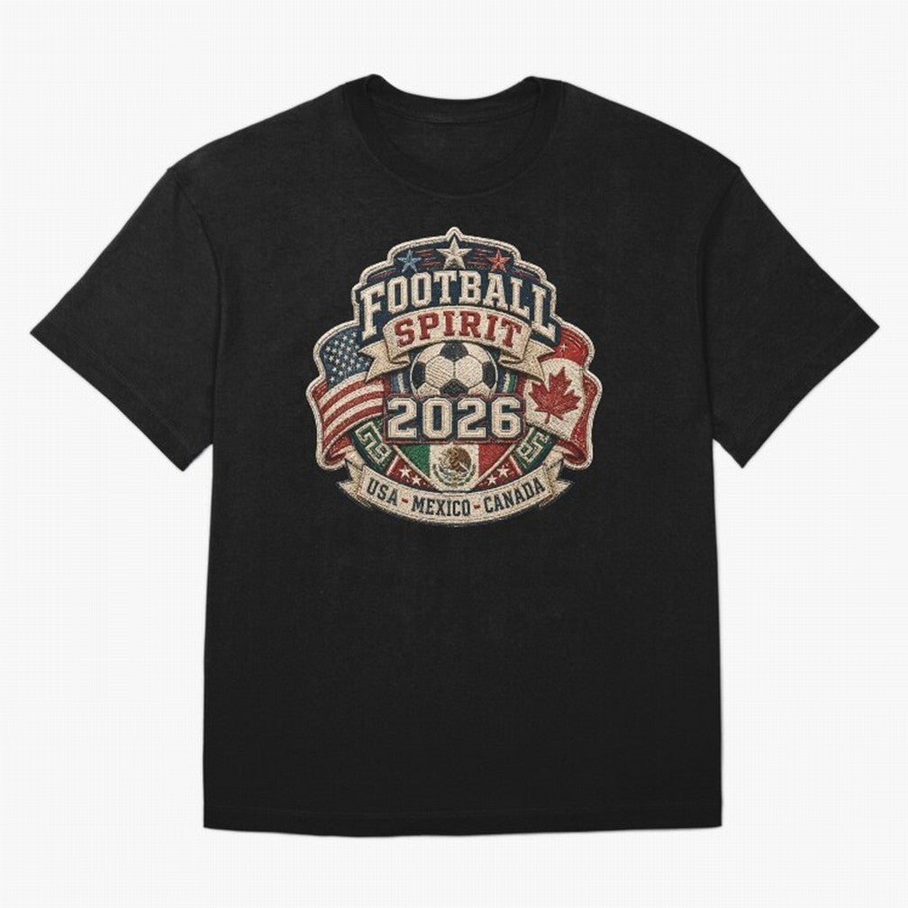 Football 2026 USA Mexico Canada Soccer Championship Fan Art Classic T-Shirt Share the Excitement of FIFA World Cup 2026 USA Canada Mexico with Messi, Neymar and Mbappe, Argentina Energy, Supporter Pride, Iconic Celebrations, Legendary Names and