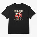 Front Print England Soccer World Cup 2026 - English Fan Gift T-Shirt_84562392 Classic T-Shirt Bring World Football Passion into the FIFA World Cup 2026 Journey through Cristiano Ronaldo Highlights, England and Germany Pride, Stadium Memories,