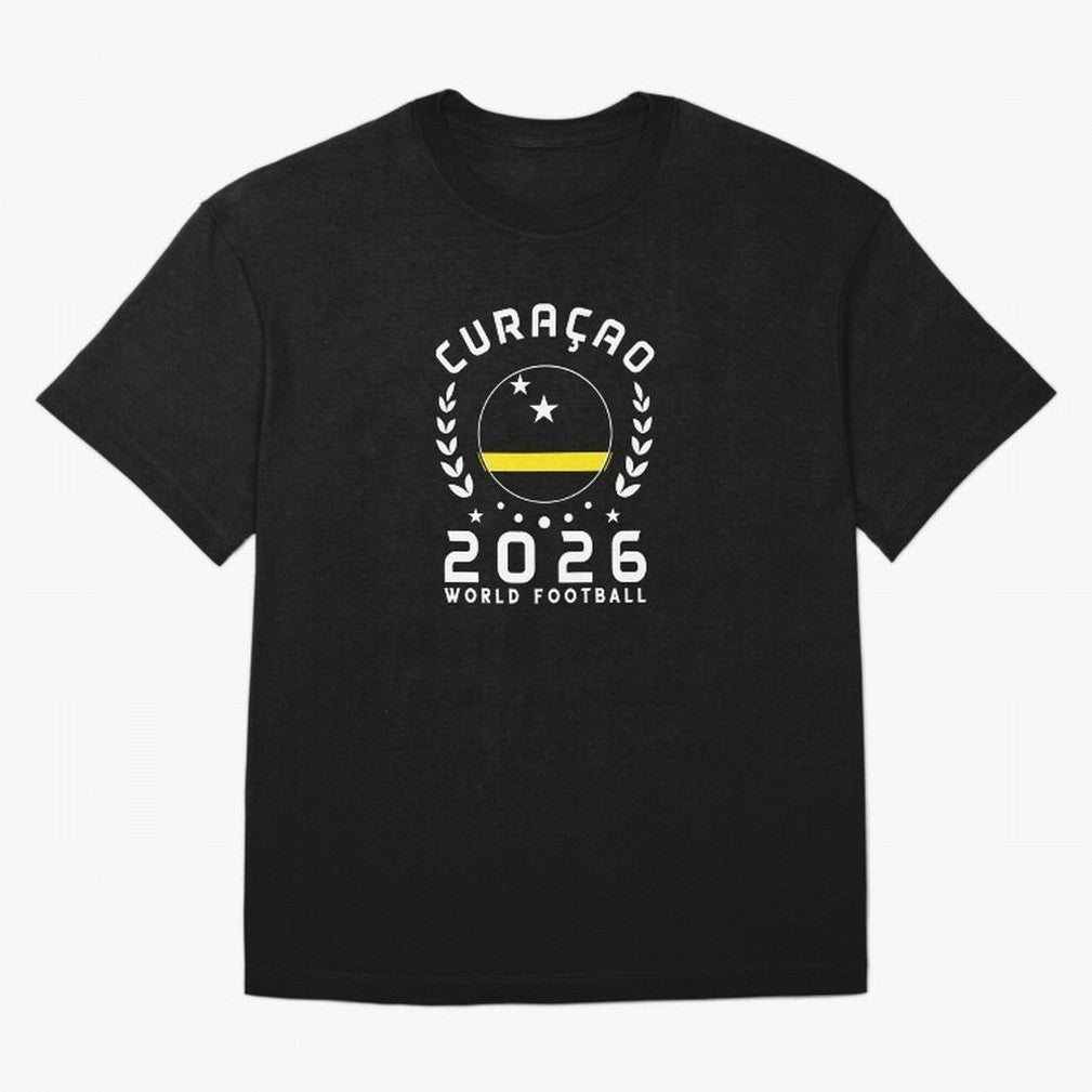 World Cup 2026 Curacao Football Fan Curacaoan Supporter T-Shirt_85310550 Classic T-Shirt Enjoy the Biggest Football Party of FIFA World Cup 2026 for Fans of Messi and Cristiano Ronaldo and Netherlands, Bringing Football Passion, Legendary