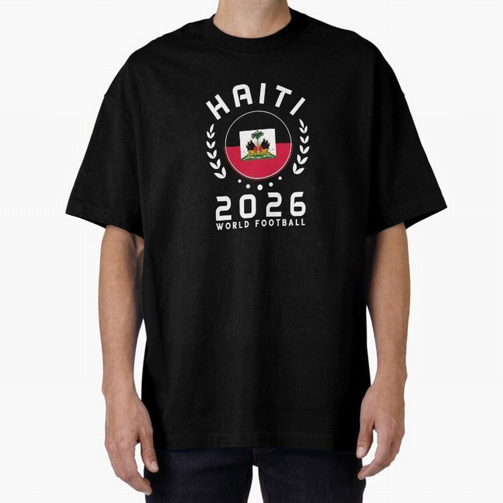 World Cup 2026 Haiti Football Fan Haitian Supporter T-Shirt_84687246 Classic T-Shirt Elevate FIFA World Cup 2026 Group Stage for Fans of Neymar, Haaland and Cristiano Ronaldo and Argentina and Brazil, Bringing Worldwide Fan Energy, Dramatic Goals,