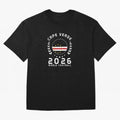 World Cup 2026 Cape Verde Football Fan Cape Verdean Supporter Gift T-Shirt_85310196 Classic T-Shirt Follow the Final Road of Global Football Passion for FIFA World Cup 2026 Group Stage, Capturing CR7, Brazil, Portugal and Argentina, Football