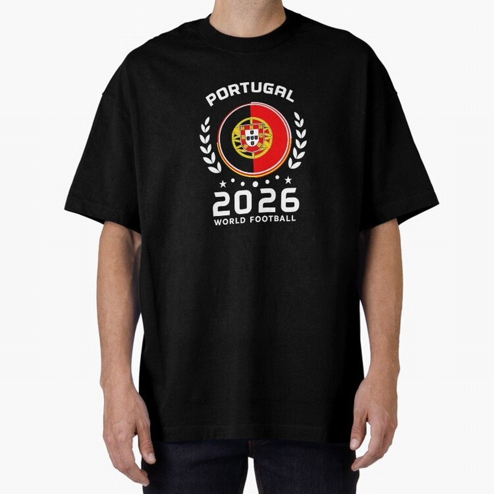 Portugal 2026 World Football Soccer Fan Design T-Shirt_87038236 Classic T-Shirt Make Every Match About FIFA World Cup 2026 USA Canada Mexico for Fans of Messi, Neymar and Mbappe and Spain, Bringing Football History, Final Match Energy, Crowd Noise