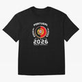 Portugal 2026 World Football Soccer Fan Design T-Shirt_87038236 Classic T-Shirt Make Every Match About FIFA World Cup 2026 USA Canada Mexico for Fans of Messi, Neymar and Mbappe and Spain, Bringing Football History, Final Match Energy, Crowd Noise