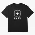 World Cup 2026 Switzerland Football Fan Swiss Supporter T-Shirt_85614346 Classic T-Shirt Show Your Love for the FIFA World Cup 2026 Journey through Mbappe Highlights, England, France and Netherlands Pride, Global Supporter Spirit, Legendary Goals,