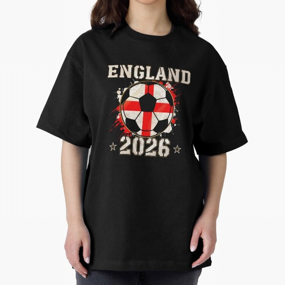Front Print England Soccer World Cup 2026 - English Fan Gift T-Shirt_84562392 Classic T-Shirt Cheer through Every Moment of the FIFA World Cup 2026 Group Stage Journey through Cristiano Ronaldo, Haaland and CR7 Highlights, Portugal, Spain and