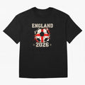 Front Print England Soccer World Cup 2026 - English Fan Gift T-Shirt_84562392 Classic T-Shirt Cheer through Every Moment of the FIFA World Cup 2026 Group Stage Journey through Cristiano Ronaldo, Haaland and CR7 Highlights, Portugal, Spain and