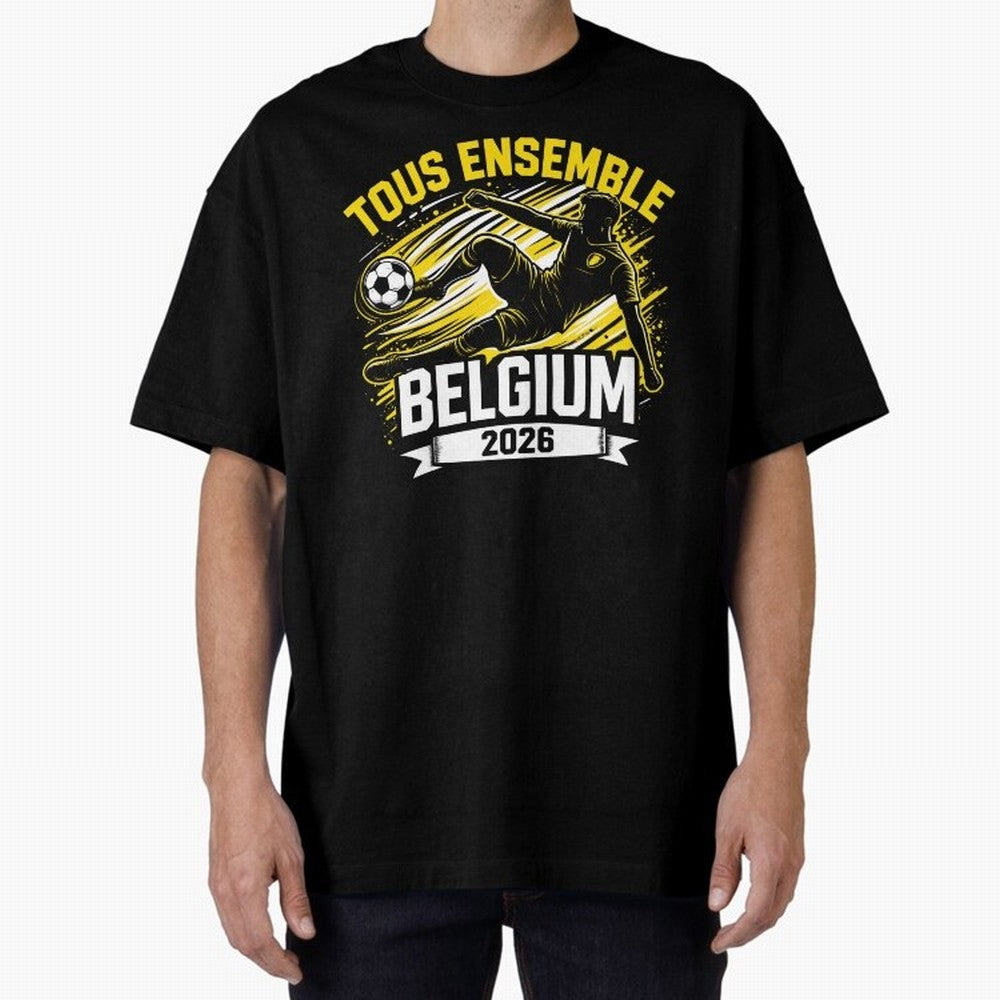 Belgium Fan Art World Cup 2026 Classic T-Shirt Celebrate National Team Dreams in FIFA World Cup 2026 Spirit, Built around France and Portugal, Haaland and Mbappe, Championship Spirit, Famous Goals, Roaring Crowds and International Football Unity;