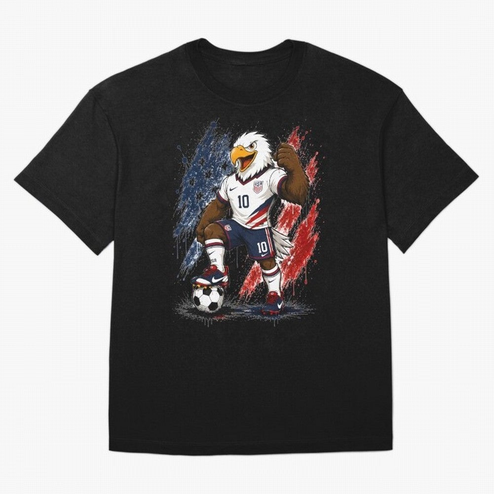 USA World Cup Classic T-Shirt Get Ready for Global Football Passion for FIFA World Cup 2026 USA Canada Mexico, Driven by Cristiano Ronaldo, Spain, Football Festival Excitement, Trophy Ambitions, Country Rivalries and Star Player Buzz; Perfect for