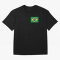 Brazil Flag Classic T-Shirt Keep Football History Alive during the FIFA World Cup 2026 USA Canada Mexico Journey through Messi and Cristiano Ronaldo Highlights, Portugal, Spain and Germany Pride, Championship Spirit, Famous Goals, Roaring Crowds
