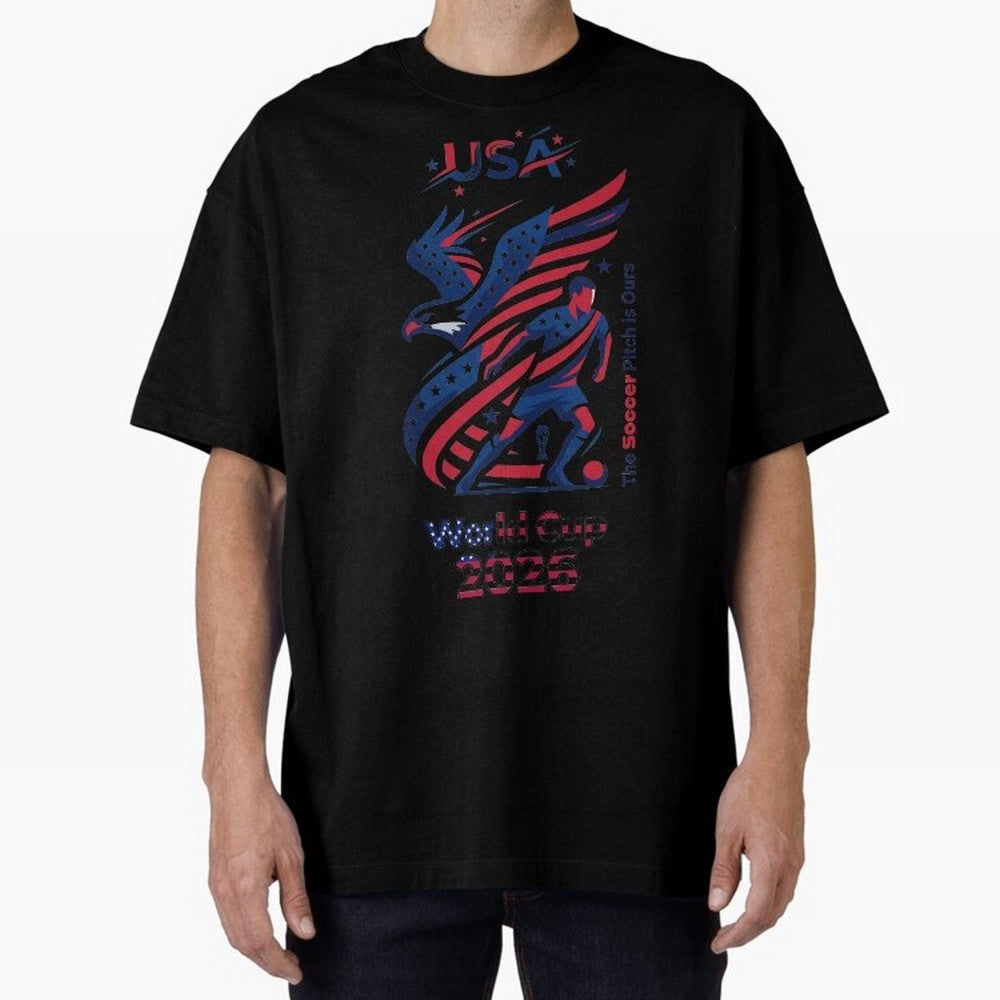 USA Soccer Shirt 2026 - Heritage Eagle World Cup Fan Tee - Premium Gildan Softstyle Unisex Football T-Shirt - United States Supporter Gear Classic T-Shirt Stand with the FIFA World Cup 2026 USA Canada Mexico Journey through Messi Highlights,