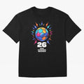 2026 Colorful Soccer Ball USA Canada Mexico 26 Classic T-Shirt Celebrate Rivalries and Pride in the FIFA World Cup 2026 USA Canada Mexico Journey through Neymar, Haaland and Cristiano Ronaldo Highlights, Portugal Pride, Football History, Final