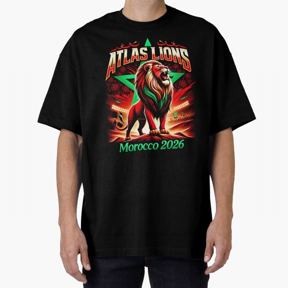Morocco Football Fan Classic T-Shirt Celebrate Classic Football Spirit in Global Football Passion for FIFA World Cup 2026 Group Stage, Capturing Messi, CR7 and Mbappe, England, Football History, Final Match Energy, Crowd Noise and Once in a