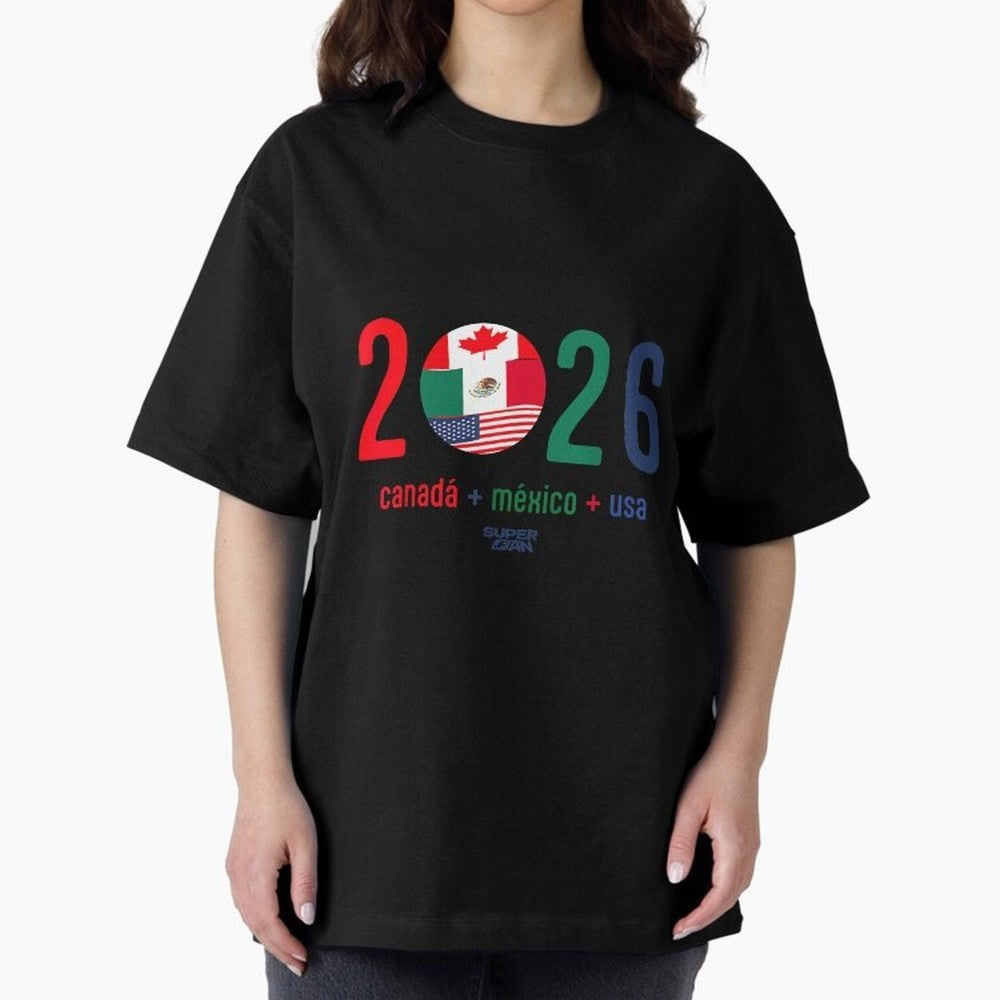 World Cup 2026 Host Nations Soccer Design Classic T-Shirt Relive Match Day Hype around FIFA World Cup 2026 USA Canada Mexico, Mbappe and Neymar, Spain, Goal Celebration Energy, Supporter Heritage, Football Icons and Worldwide Tournament Joy;