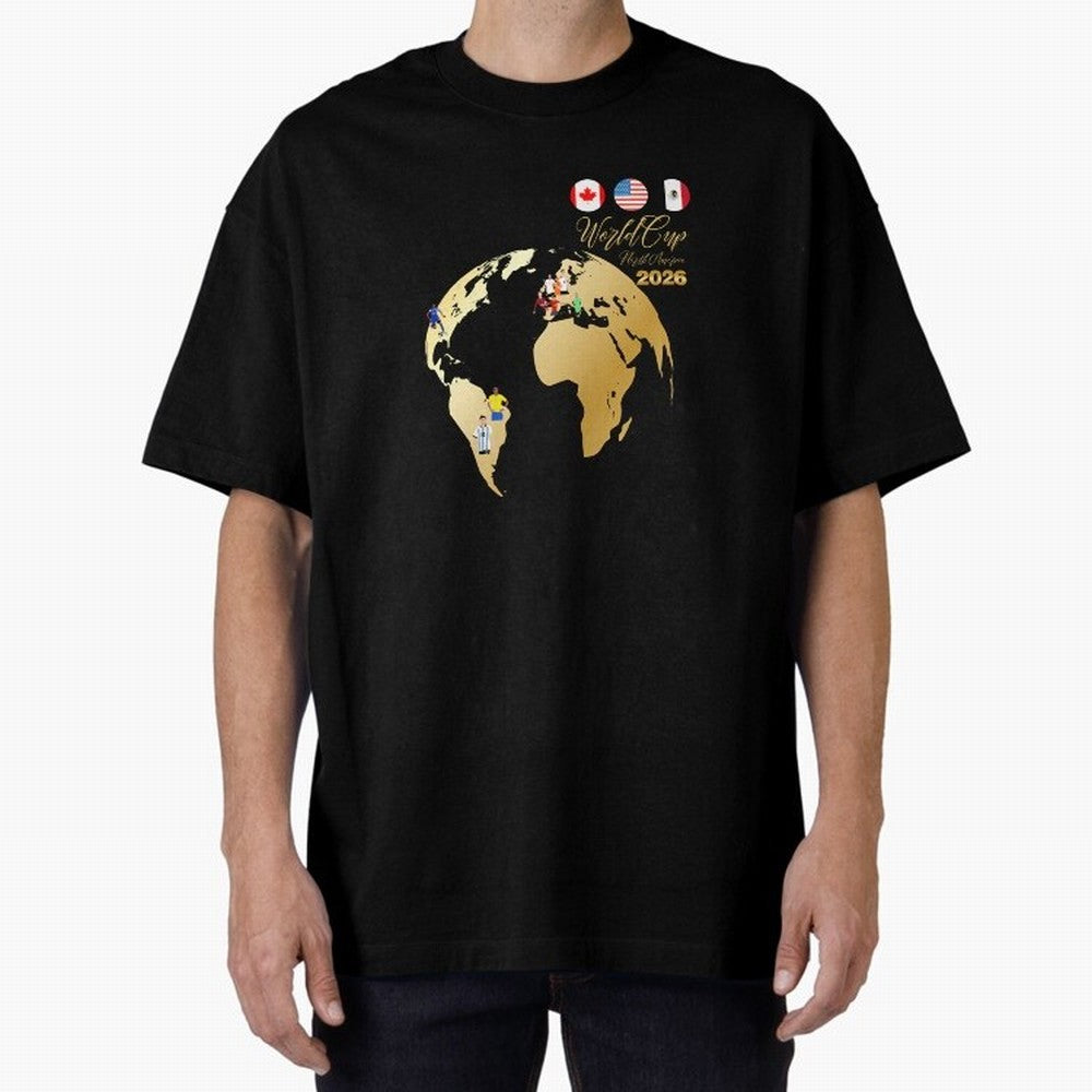 World Cup 2026 T-Shirt_70890629 Classic T-Shirt Get Ready for Global Football Passion for FIFA World Cup 2026 USA Canada Mexico, Celebrating Neymar, Spain, Football Passion, Legendary Performances, Festival Vibes and Supporter Community; Great for