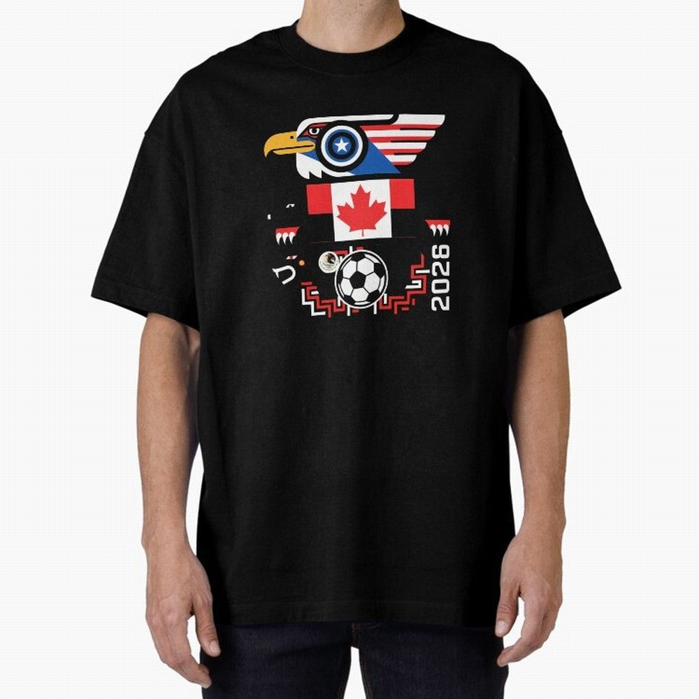 North America Spirit Cup 2026 T-Shirt_82734510 Classic T-Shirt Celebrate Fan Favorites in FIFA World Cup 2026 for Fans of CR7 and Messi and Germany, Bringing Goal Celebration Energy, Supporter Heritage, Football Icons and Worldwide Tournament Joy;