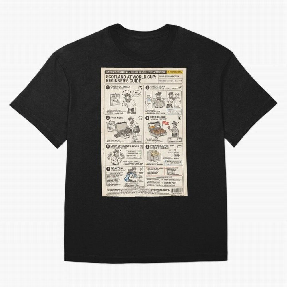 Scotland's Beginners Guide To The World Cup Classic T-Shirt Celebrate Golden Goal Energy in the FIFA World Cup 2026 Group Stage Journey through Haaland and Mbappe Highlights, Netherlands Pride, Classic Soccer Heritage, Championship Pressure, Fan