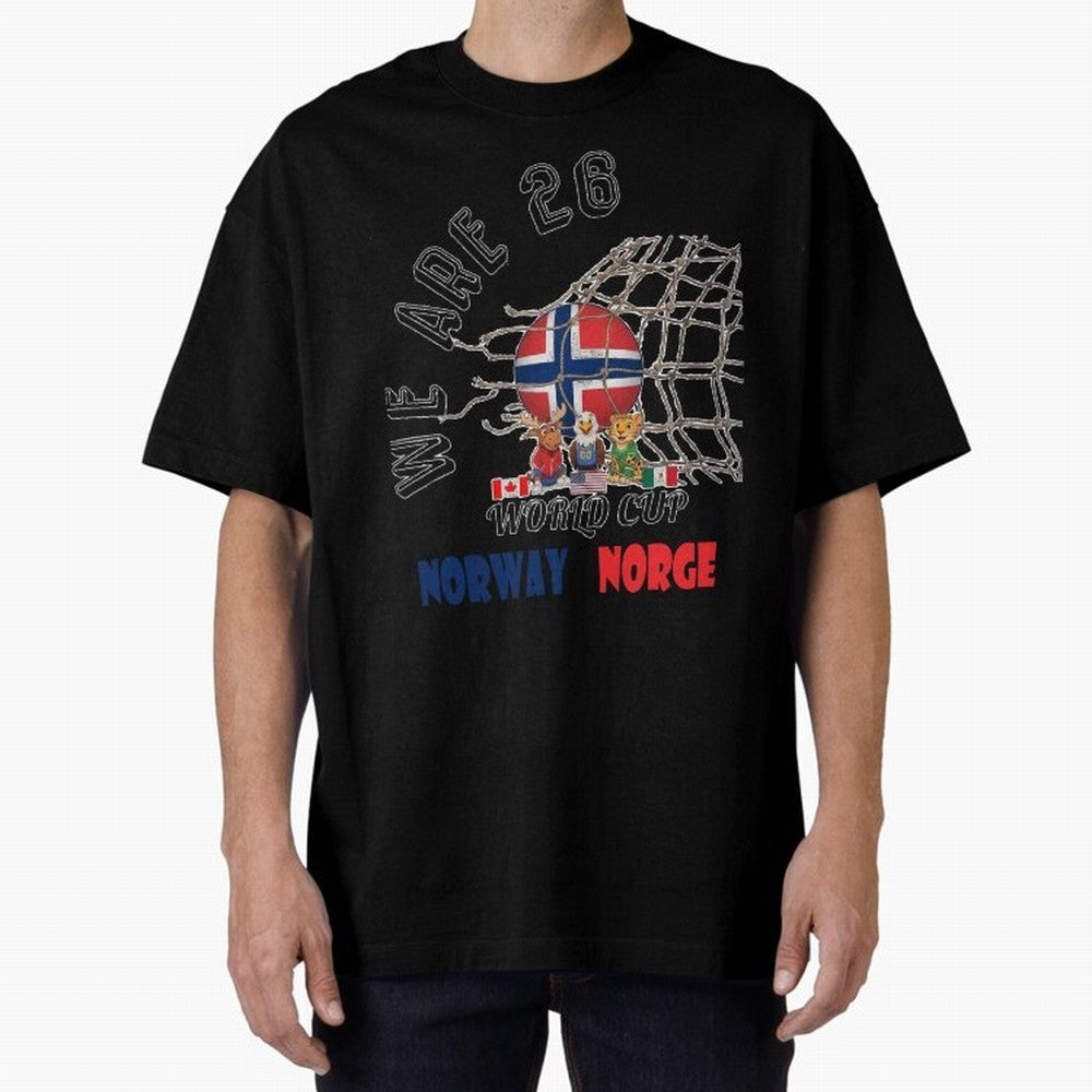 World cup 26 - Norway Classic T-Shirt Remember Iconic Moments from FIFA World Cup 2026 Spirit, Connected to Spain, Cristiano Ronaldo, Vintage Soccer Flavor, Modern Football Stars, National Flags and Final Night Emotion; Created for Match Day