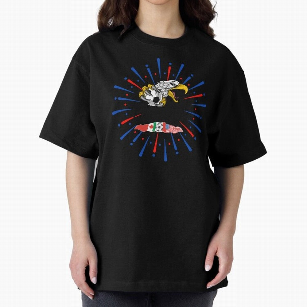 USA WC 2026 Classic T-Shirt Celebrate Classic Football Spirit in Match Day Hype around FIFA World Cup 2026, Neymar, Haaland and Cristiano Ronaldo, Brazil, Portugal and Argentina, Worldwide Fan Energy, Dramatic Goals, Stadium Lights and Championship