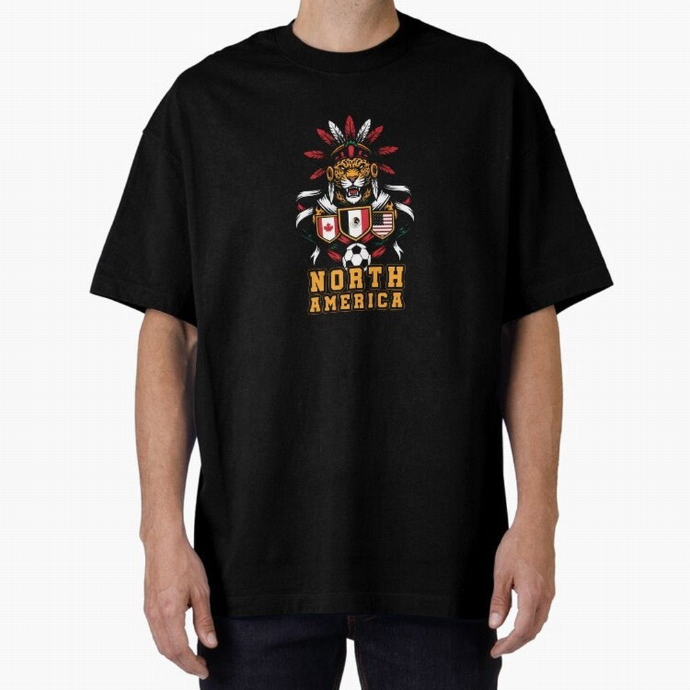 North America Jaguar Spirit Cup 2026 T-Shirt_82737634 Classic T-Shirt Bring Legendary Rivalry Energy to FIFA World Cup 2026 Featuring Neymar, Haaland and Cristiano Ronaldo, Portugal Energy, Classic Soccer Heritage, Championship Pressure, Fan